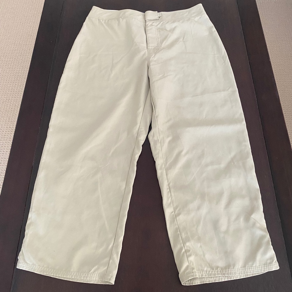 Patagonia Women’s Kokawe Capri Pants, Size 12, Khaki